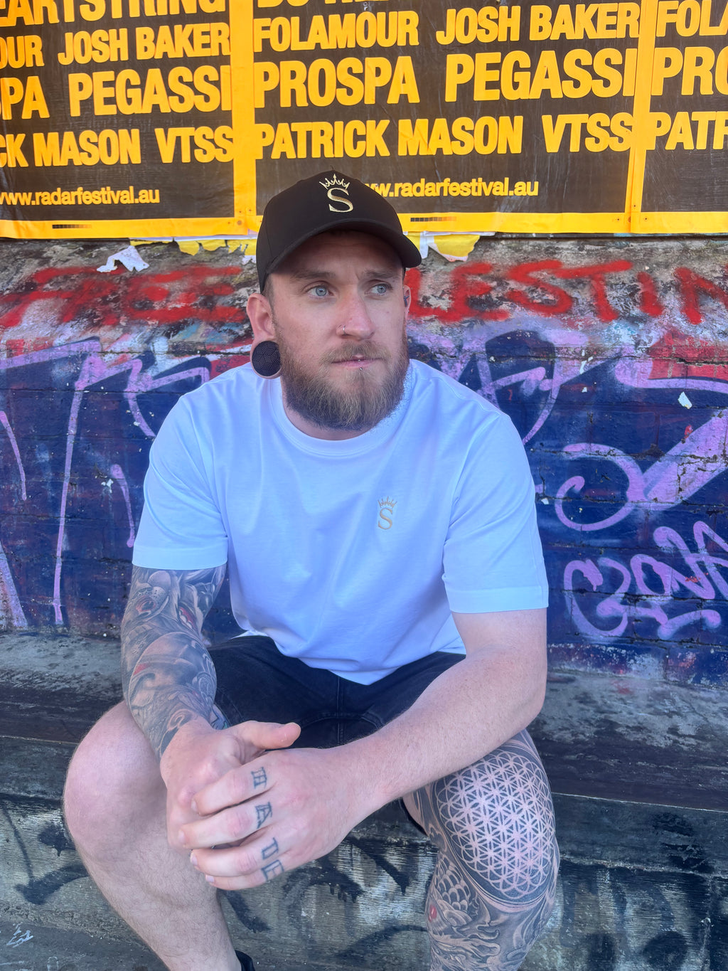 Sobriety Embroidered Men's Tee