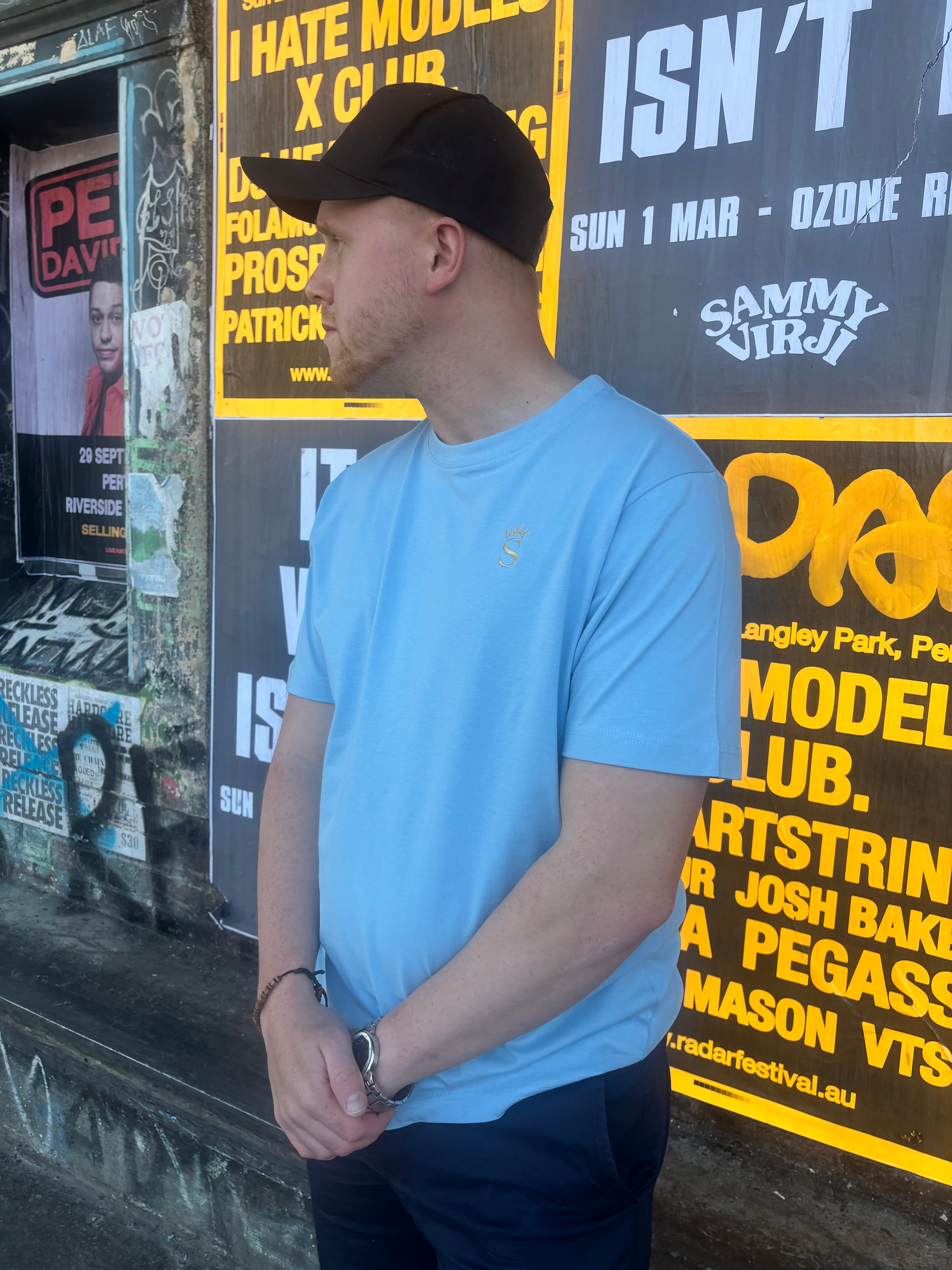Sobriety Embroidered Men's Tee