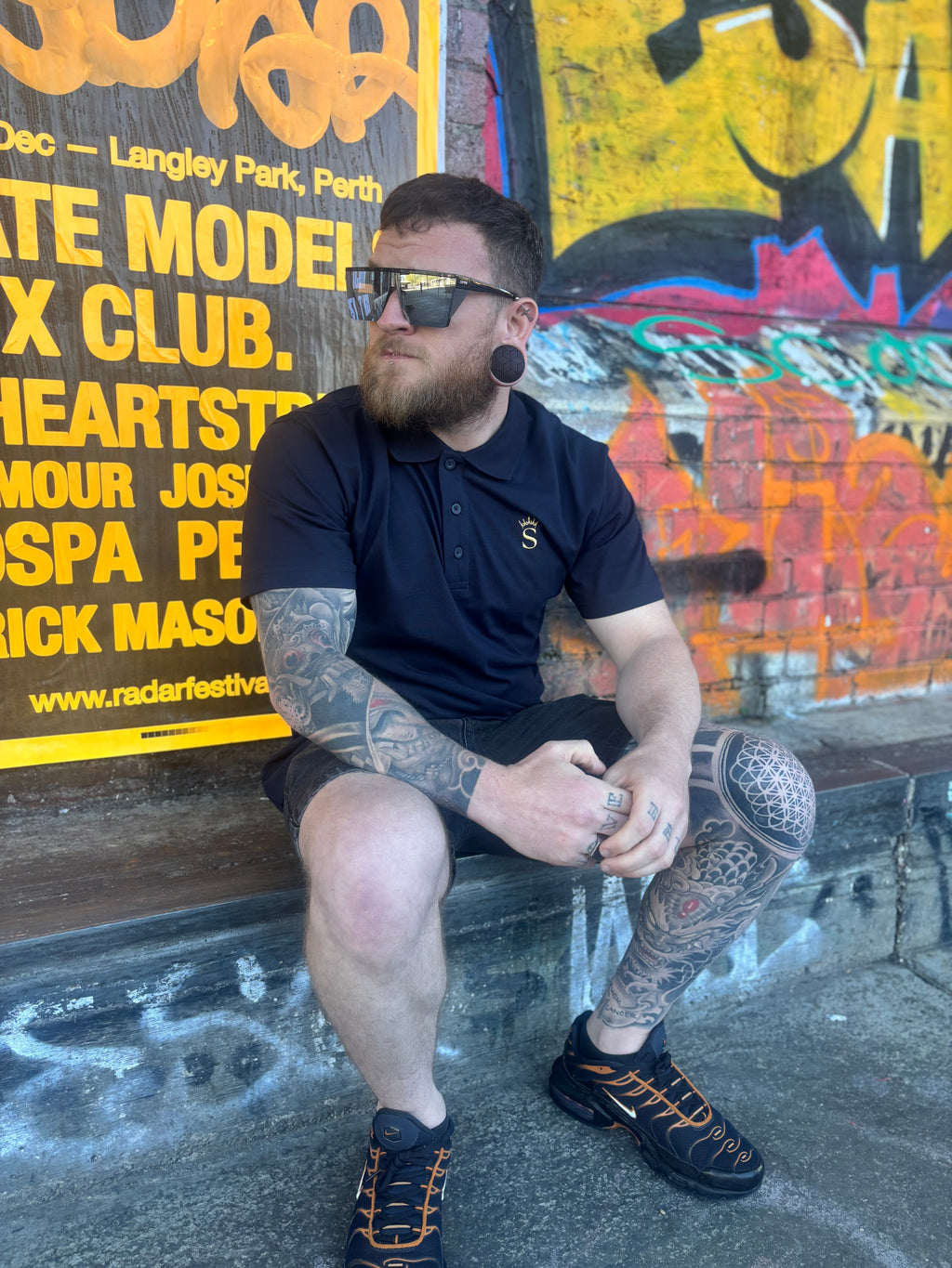 Sobriety Embroidered Men's Tee